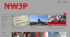 Desktop Screenshot of nwjp.org